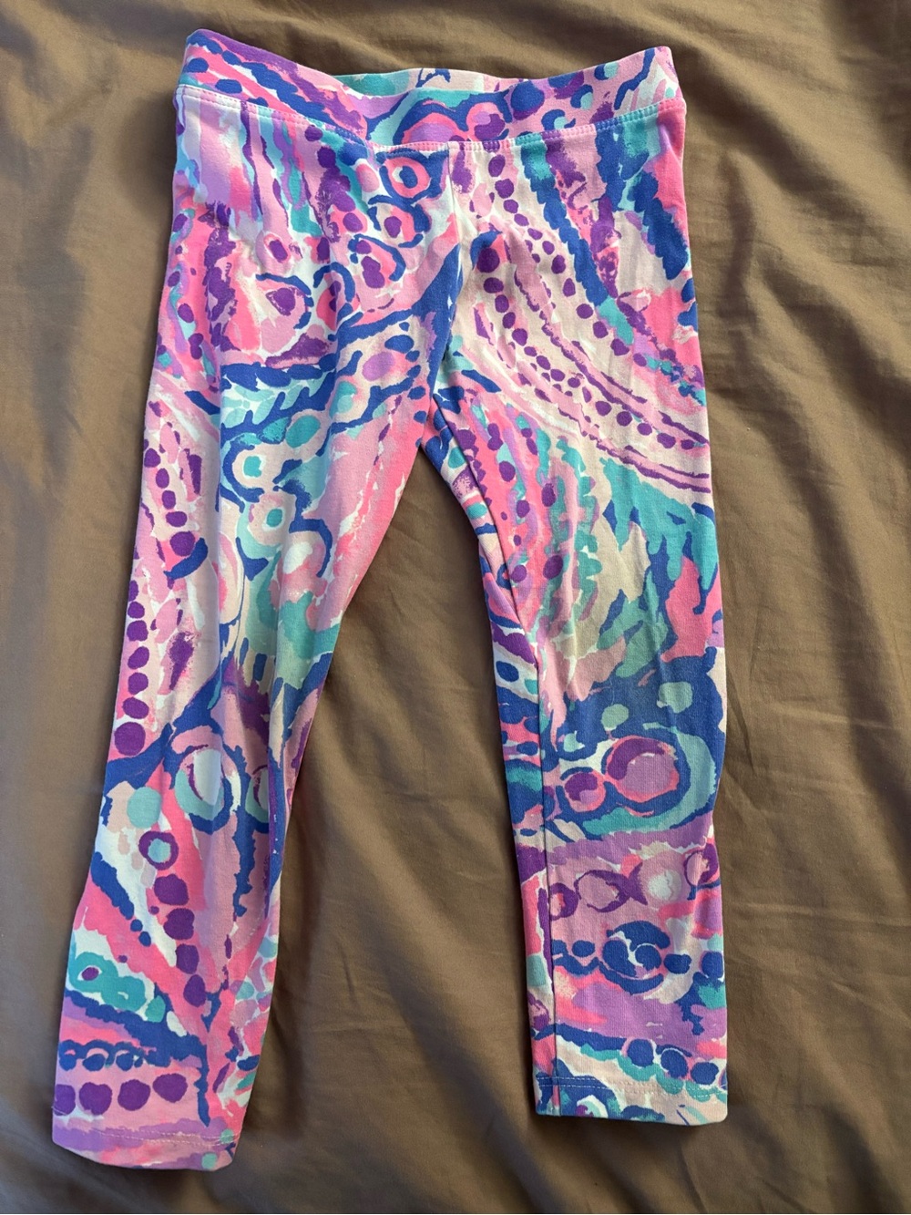 Girls' Lily Pulitzer Inspired Printed Leggings